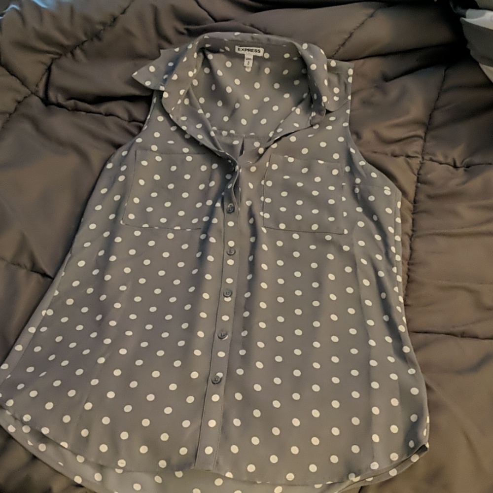 Express tank blouse
